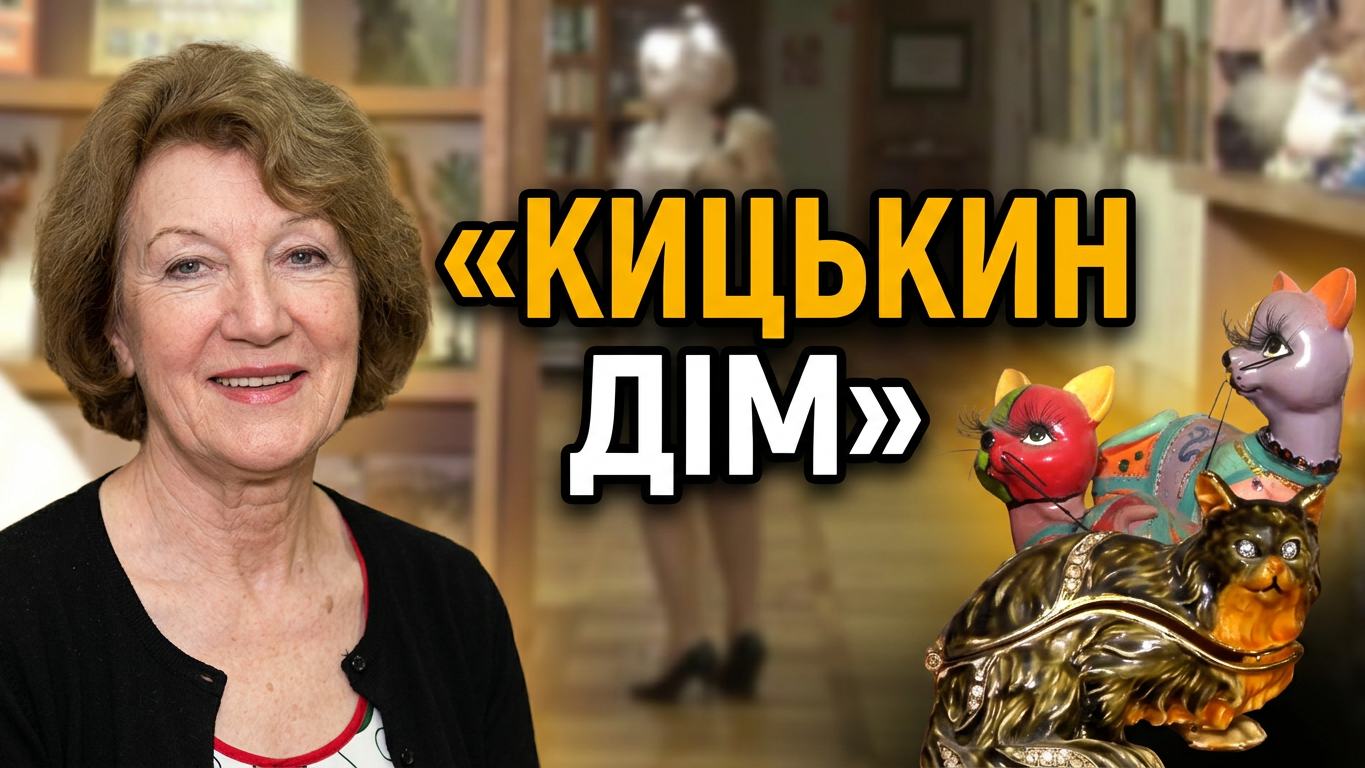 Youtube VideoВідкриття унікальної колекції «Кицькин дім» — колекції, яку понад 20 років створювала худо