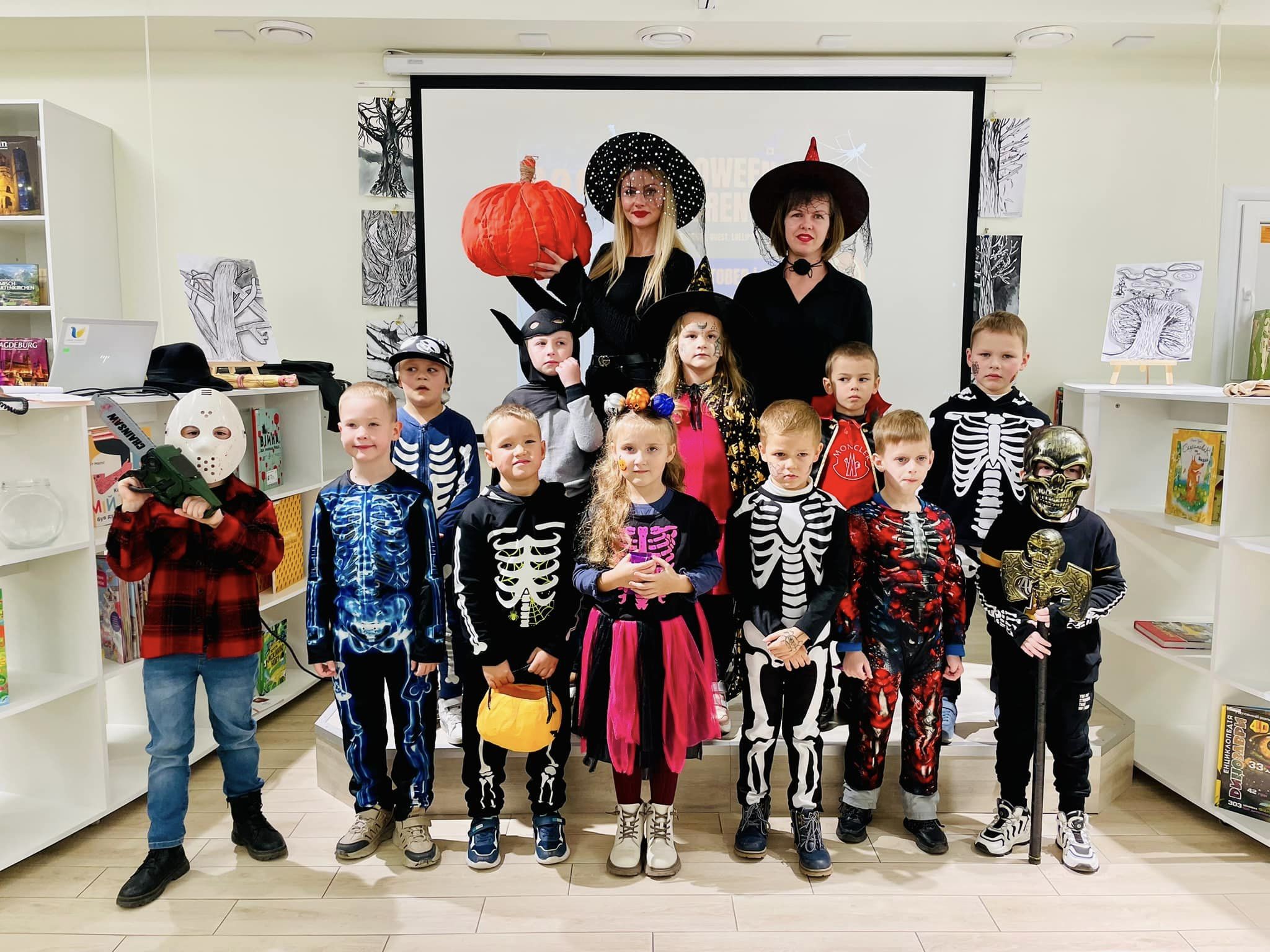 У нашій бібліотеці пройшов мега-крутий захід – Halloween Children's Party